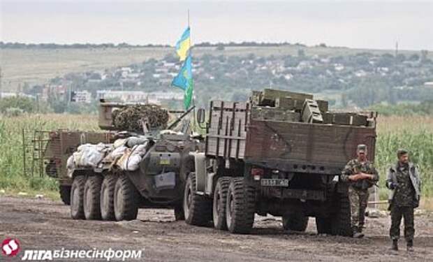Силы АТО блокируют боевиков в районе Шахтерска и Красного Луча Силы АТО блокируют боевиков в районе Шахтерска и Красного Луча