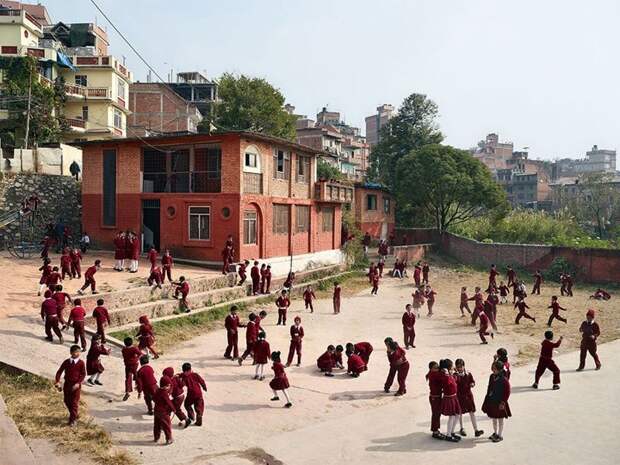 Open Day Primary School, Катманду, Непал дети, игровые площадки, мир, путешествия, страны
