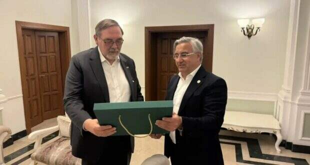 Васил Шәйхразыев Төркмәнстанда хезмәттәшлек юнәлешләре турында сөйләште