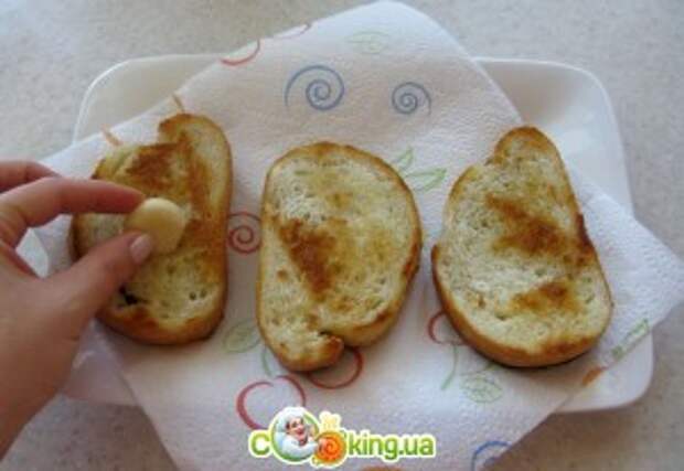 Пикантные гренки с кабачком и сыром - приготовление 