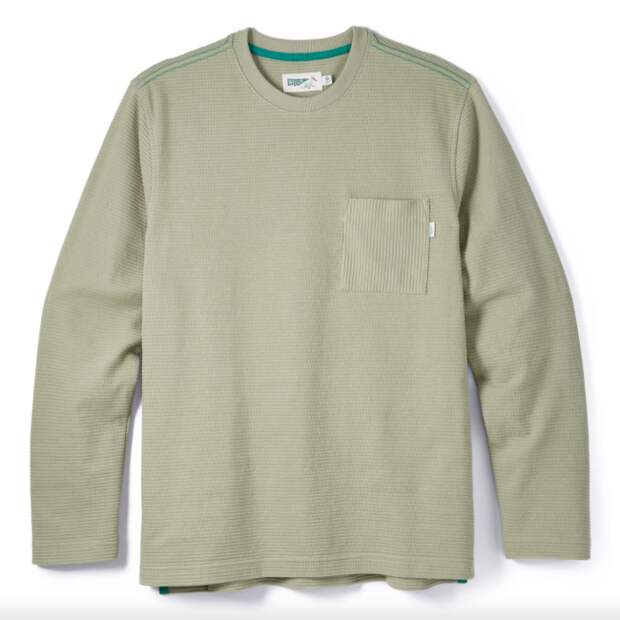 Wellen Ripple Beach Lightweight Crewneck Sweatshirt; shop Huckberry Memorial Day Sale