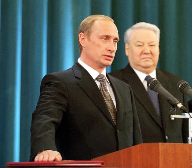 Первая инаугурация Путина. Картинка из открытых источников для иллюстрации