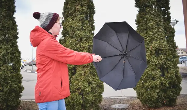 До конца дня в Удмуртии прогнозируют сильный ветер