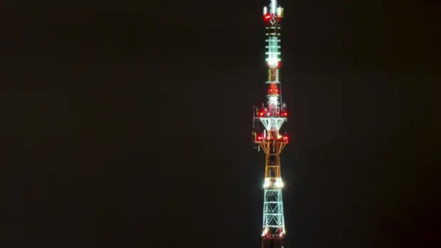 Телебашню в Кирове подсветят в честь Нового года