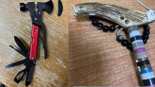 У посетителей уральских судов за год нашли 3855 единиц оружия