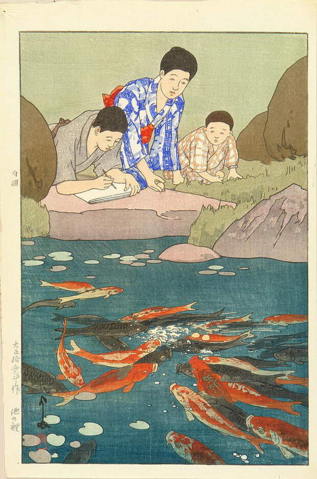 Картины Hiroshi Yoshida Картины Hiroshi Yoshida