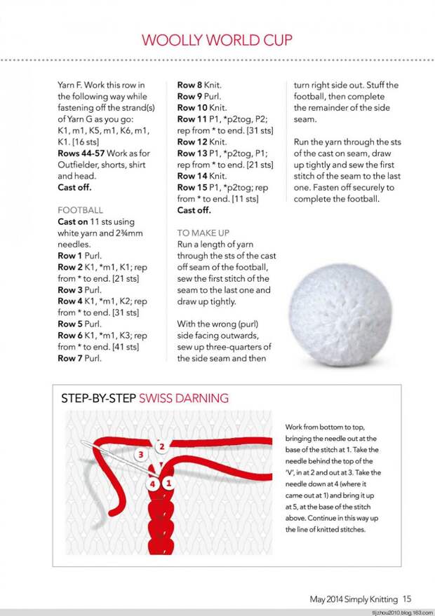 Simply Knitting №120 2014 - 紫苏 - 紫苏的博客