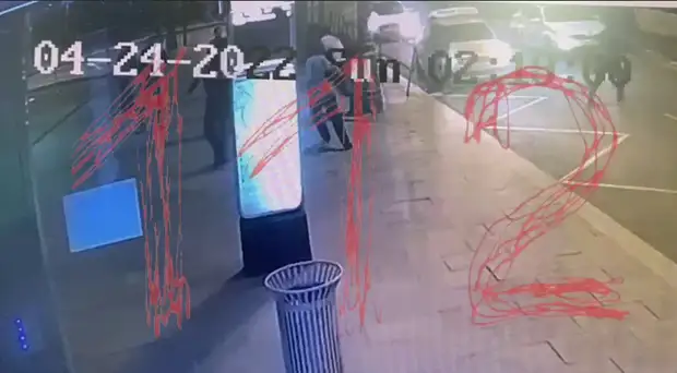 Убийство 23-летнего хоккеиста в Москве попало на видео