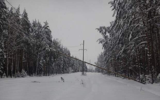 41 бригада восстанавливает электроснабжение в Рязанской области