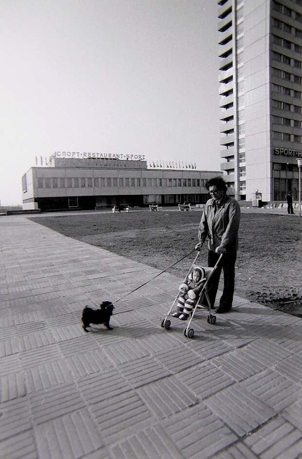 Москва, Юго-запад, Ленинский проспект, Спорт 1982 г.