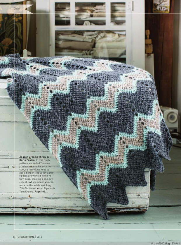 Interweave Crochet Home 2015 - 紫苏 - 紫苏的博客 Interweave Crochet Home 2015 - 紫苏 - 紫苏的博客