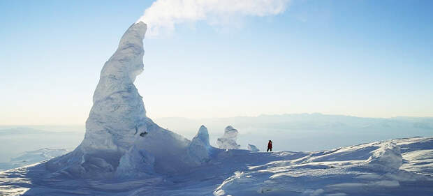 Фото Ледяные башни. Ледяные чудеса природы. Фото с сайта NewPix.ru