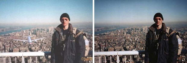 A Photo Of A Tourist Taken Moments Before 9/11