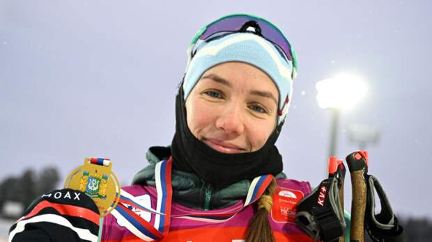 Биатлонистка Шевченко выиграла гонку преследования на этапе Кубка Содружества в Раубичах