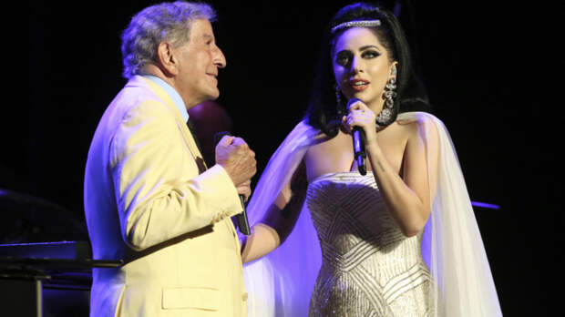 Lady Gaga and Tony Bennett perform in Montreal, Canada.