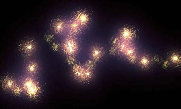 Великая космическая стена. Через всю вселенную тянется стена длиной 10 млрд световых лет