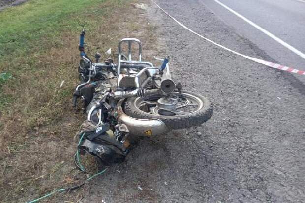 В Рассказовском округе в ДТП погиб 71-летний водитель мопеда