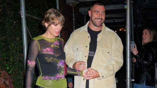 Taylor Swift and Travis Kelce