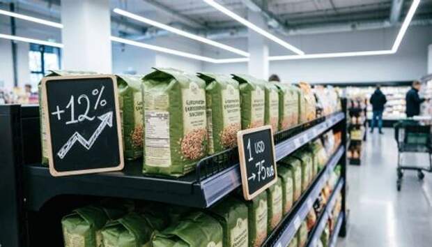 Цены на полке, или почему гречка дорожает, а доллар дешевеет?