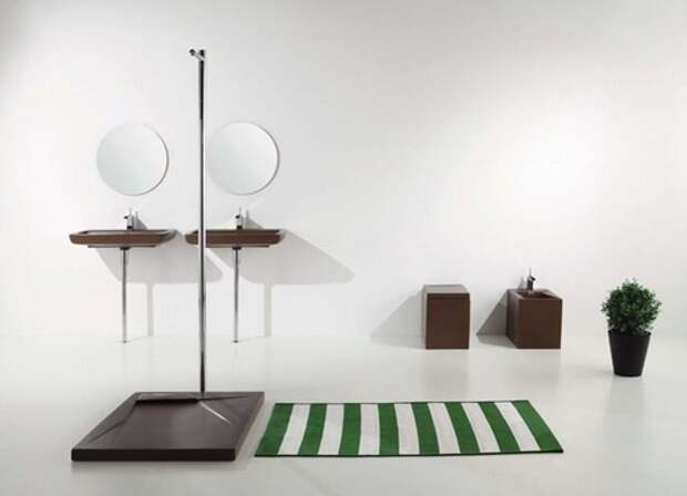Минимализм в ванной комнате, GSG Ceramic Design Минимализм в ванной комнате, GSG Ceramic Design