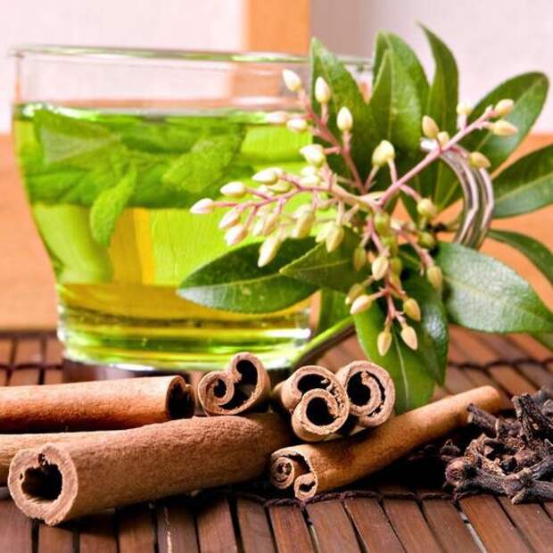Зеленый чай с пряностями