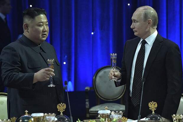 Лидер КНДР Ким Чен Ын направил Путину новогоднюю поздравительную телеграмму