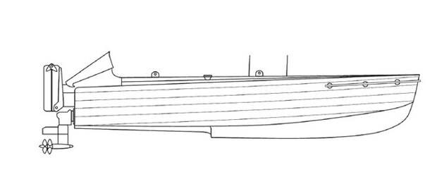 Схема итальянской лодки-брандера