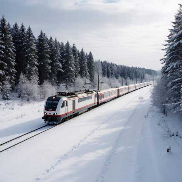 В Тульской области из-за непогоды задерживаются электрички на 1-5 часов