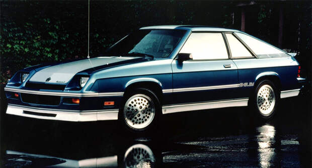 Самые крутые автомобили Dodge за всю историю Dodge Shelby Charger, 1983