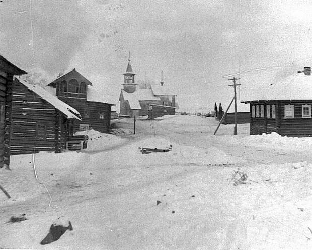 Вид на часовню в д.Терехово