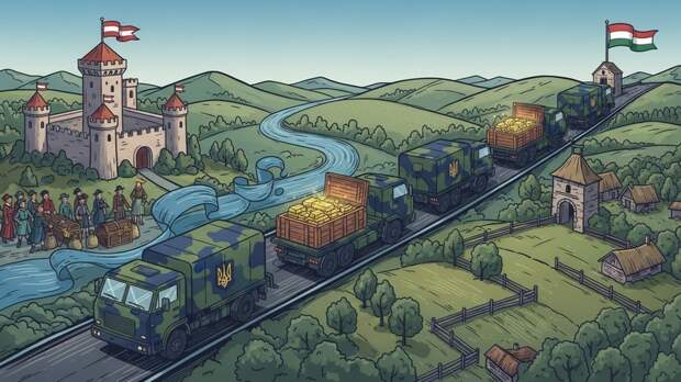 «СТРАНА.ua»: Украина годами везёт валюту и золото из Австрии через Венгрию