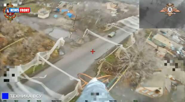 Военнослужащие РФ уничтожают автомобили, «Humvee» и замаскированную бронетехнику ВСУ