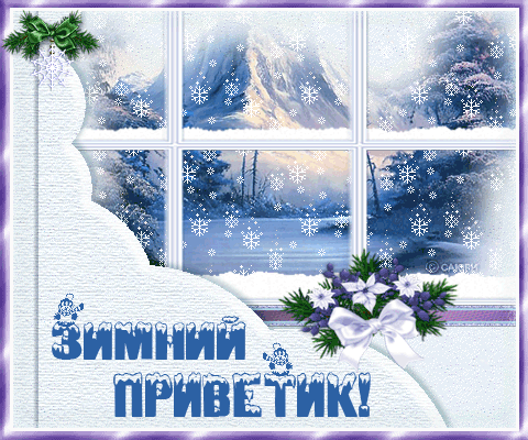 Зимний привет!