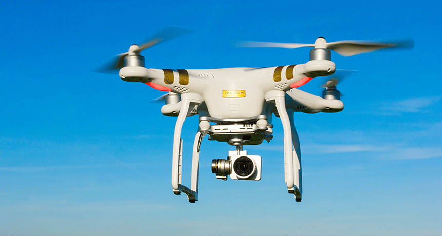 flying drone