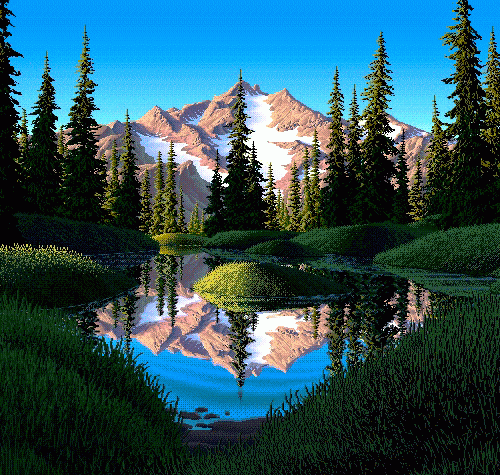 Pixel Art by Mark Ferrari