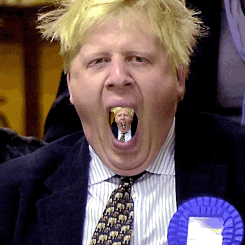 Boris Johnson Distracted By Cheese