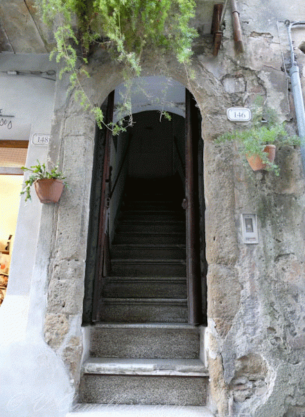 Италия. Лестницы Питильяно