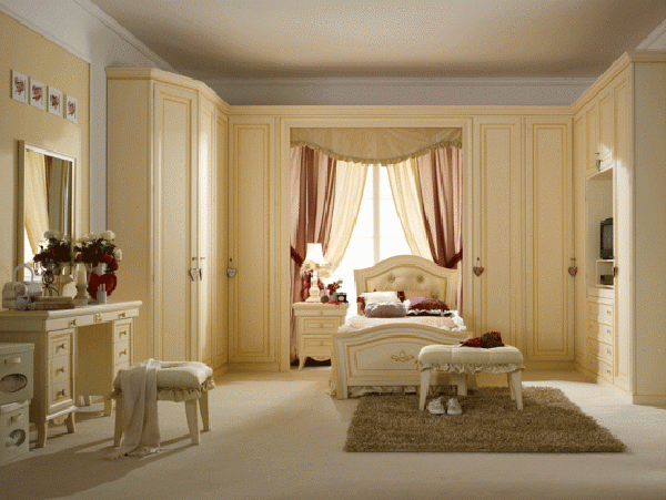 Элитные комнаты для девочек-подростков в классическом стиле от PM4
