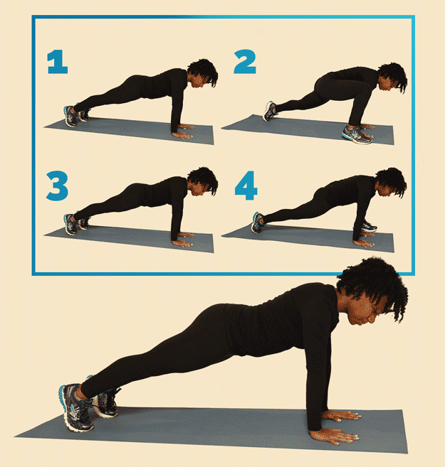 12 упражнений, чтобы привести себя в форму